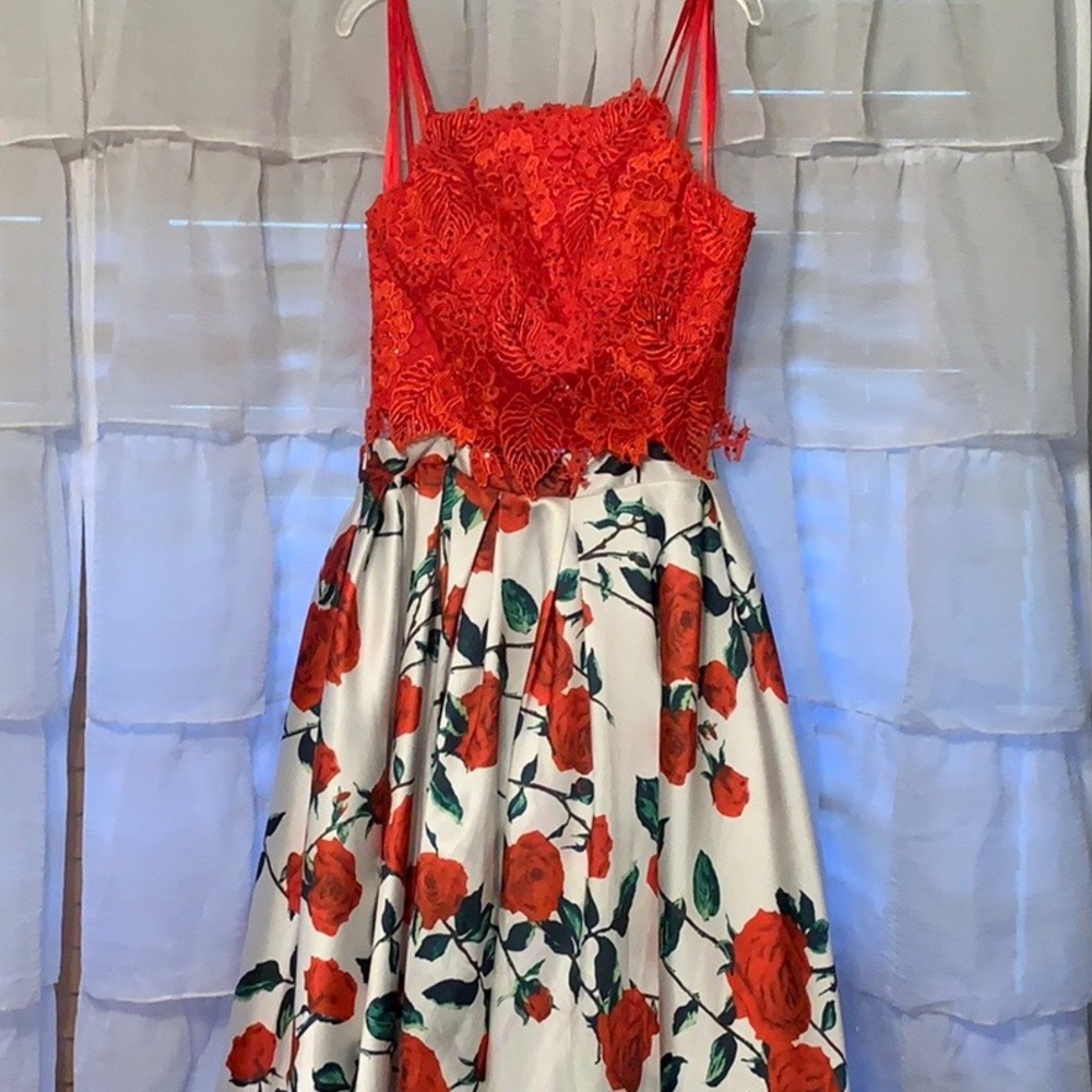 Red Rose Prom Dress 🌹